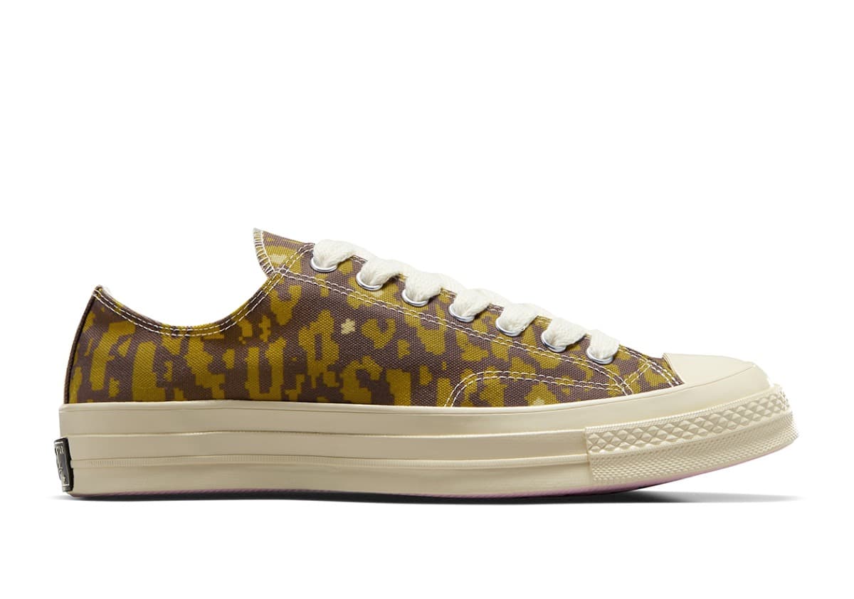 GOLF le FLEUR x Converse Chuck 70 Low Digital Leopard Brown 4