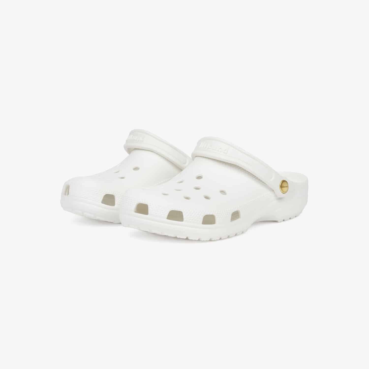 JJJJound Crocs Classic Clog White 1