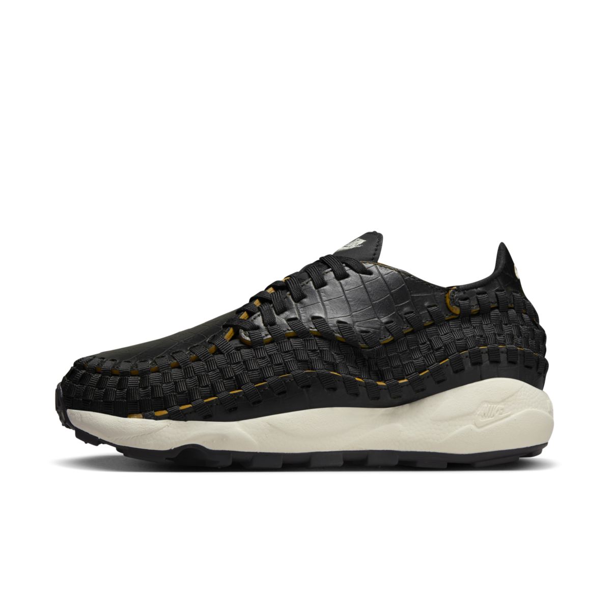 Nike Air Footscape Woven Black Croc FQ8129-010 A