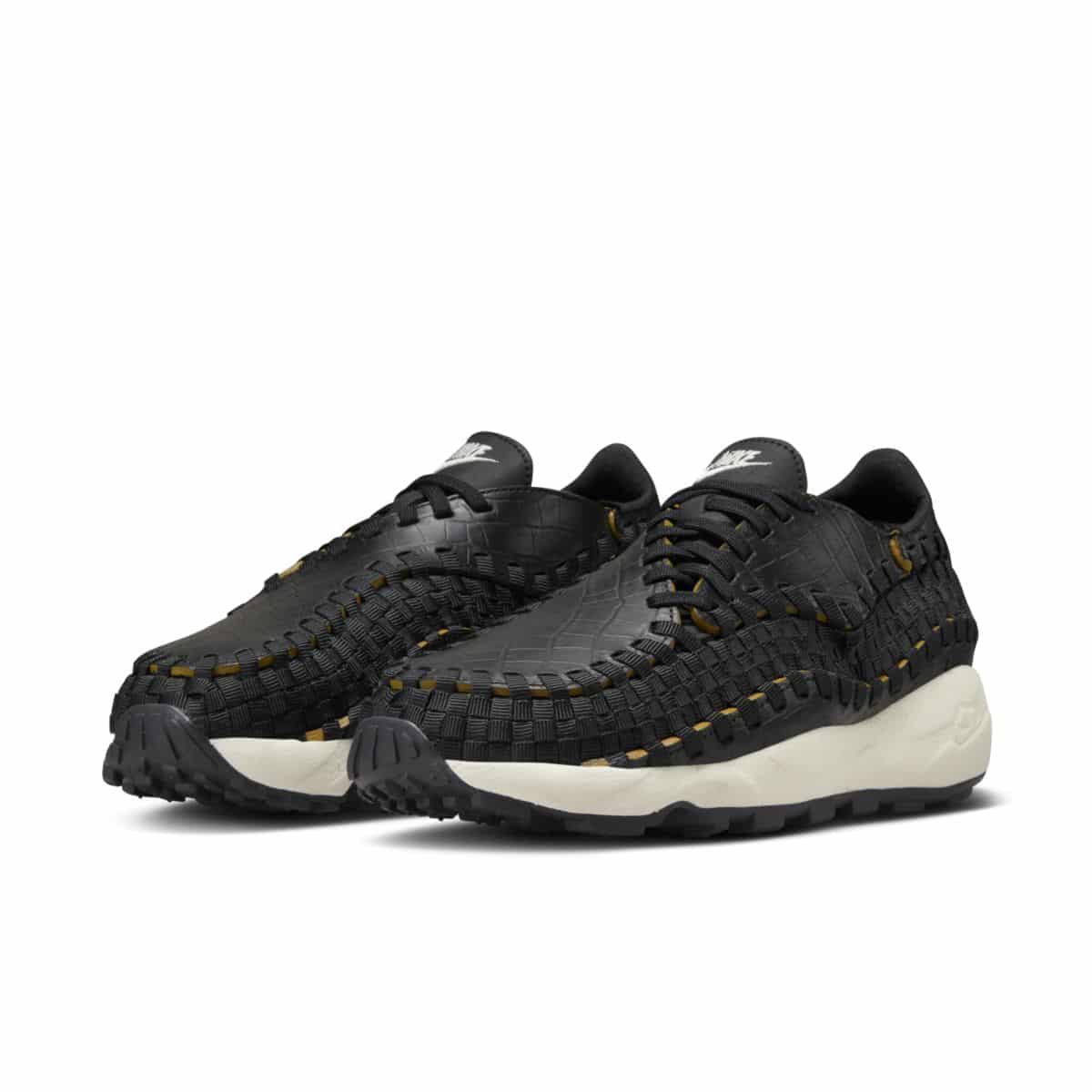 Nike Air Footscape Woven Black Croc FQ8129-010 E