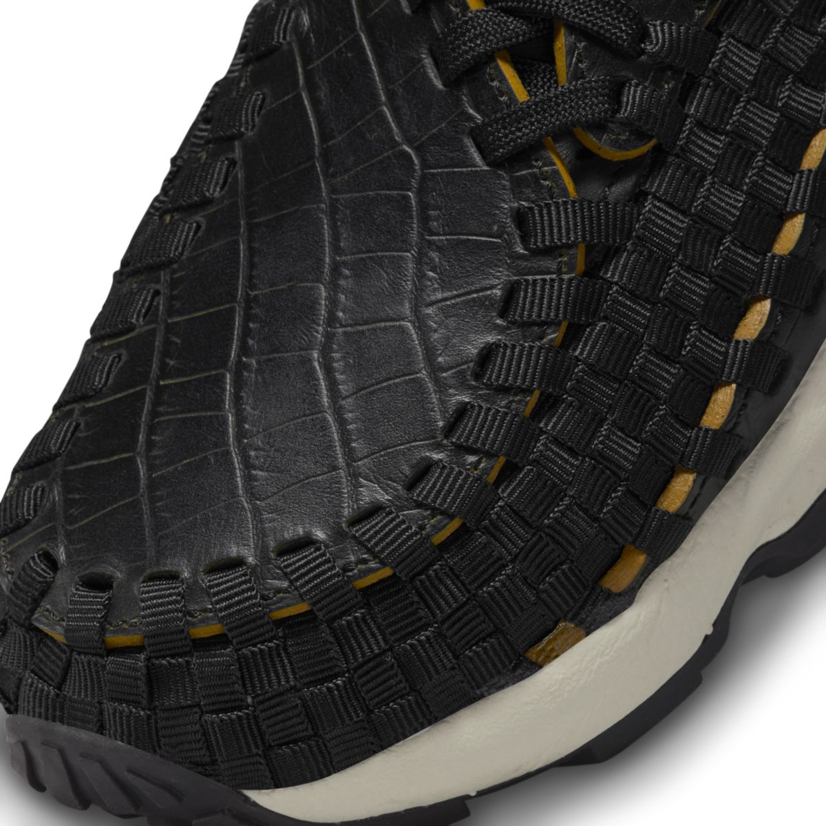 Nike Air Footscape Woven Black Croc FQ8129-010 H