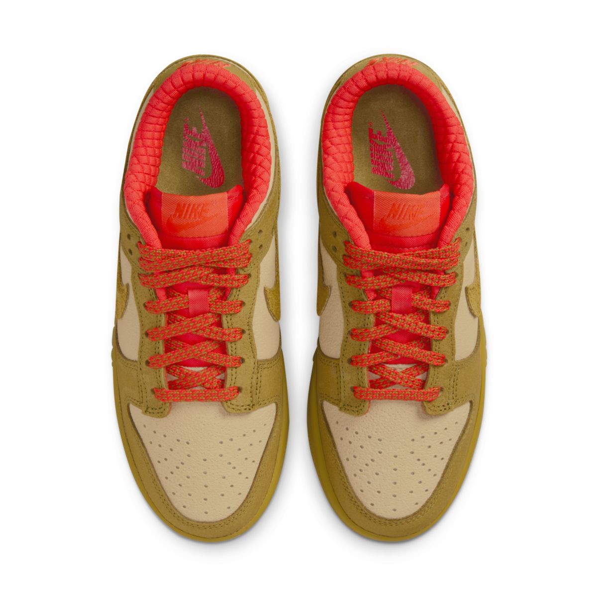 Nike Dunk Low Sesame Bronzine Picante Red WMNS FQ8897-252 D