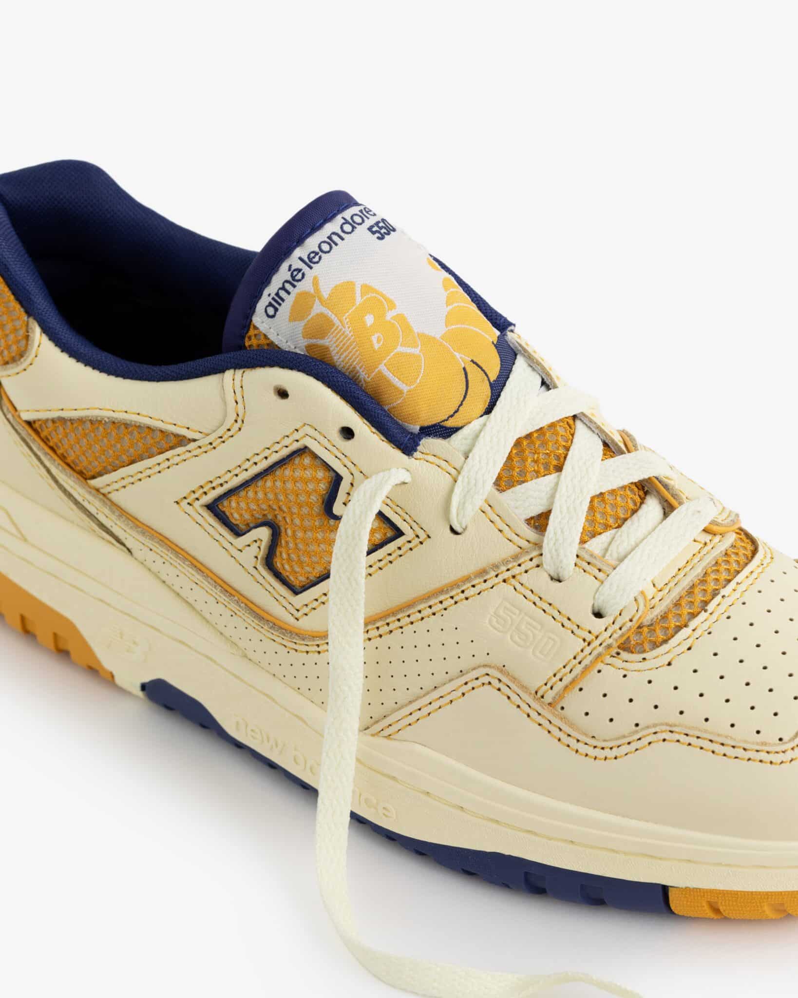 Aime Leon Dore x New Balance P550 Yellow Blue 4