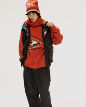 Lookbook Maison Kitsune x and wander Le Chalet Fall 2023 13