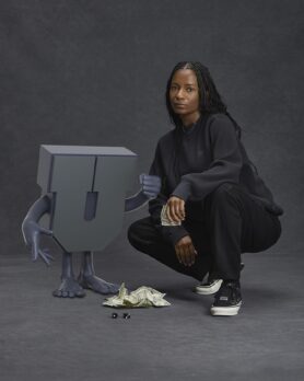 Lookbook Undefeated x Vault by Vans Old Skool U-Man Dark Shadow 1
