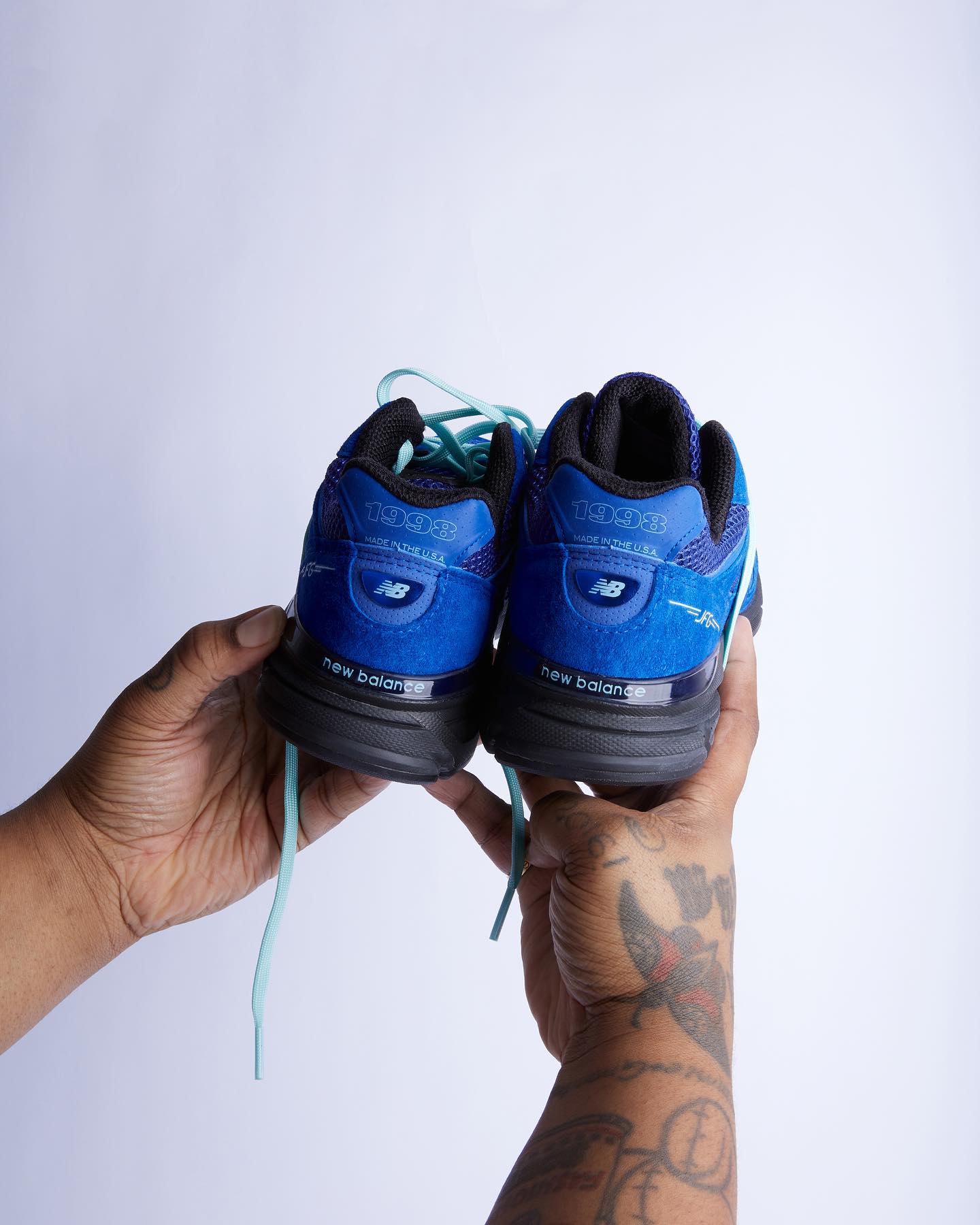 Joe Freshgoods x New Balance 990v4 Keisha Blue 2