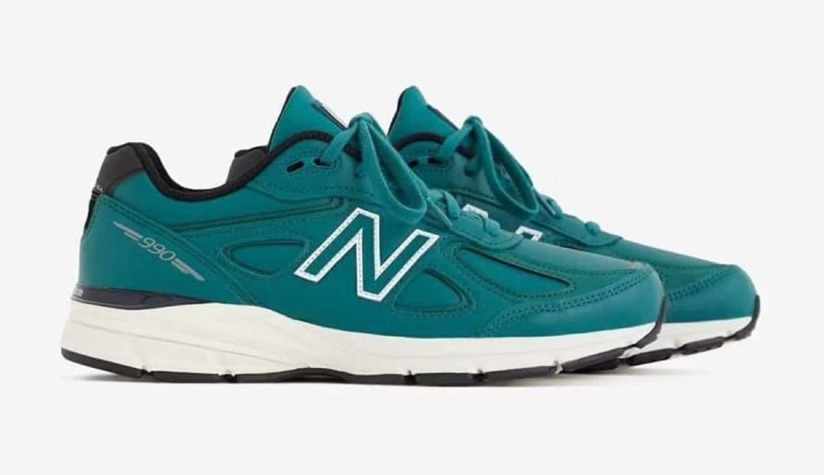 New Balance 990v4 Vintage Teal U990TW4 2