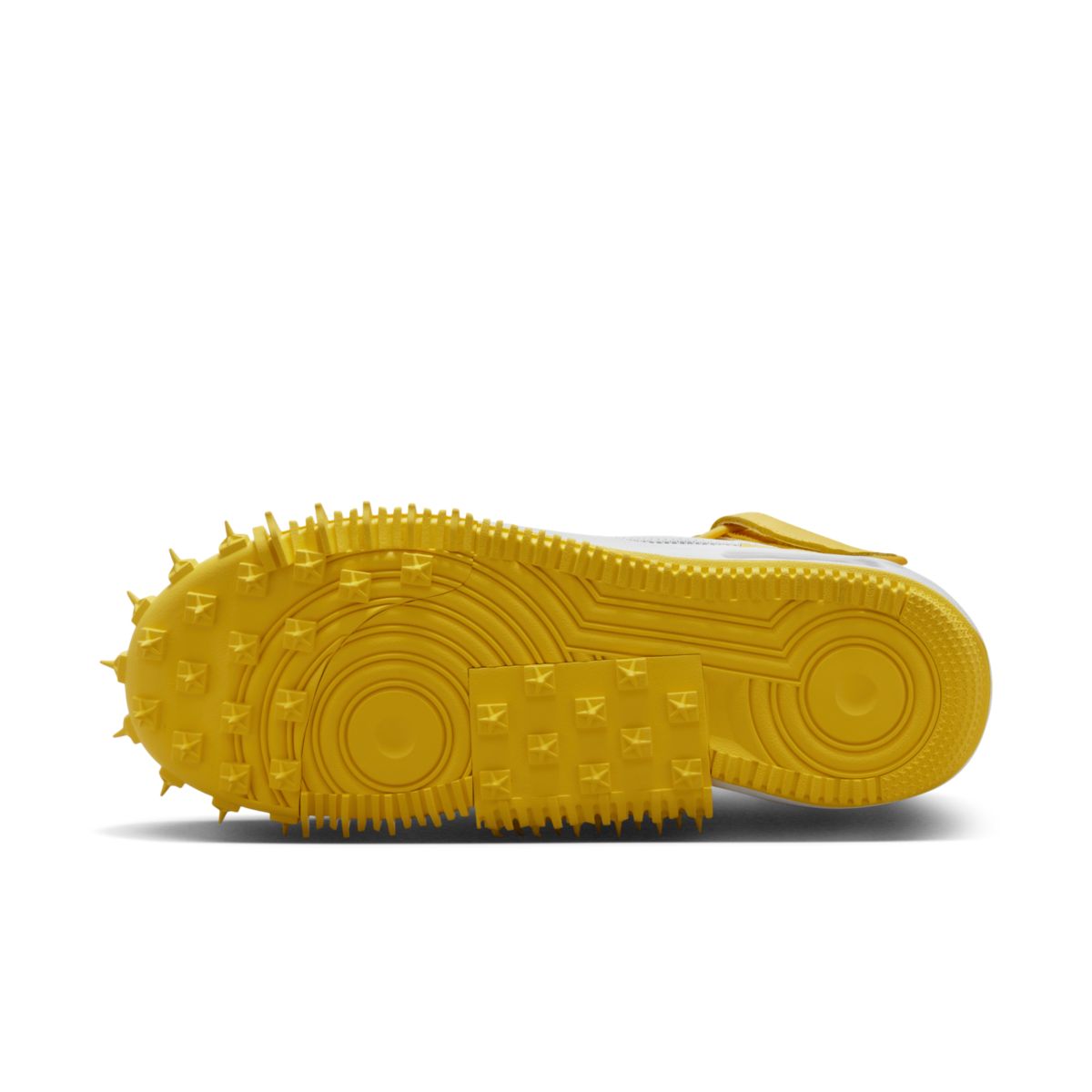 Off-White x Nike Air Force 1 Mid Varsity Maize DR0500-101 B