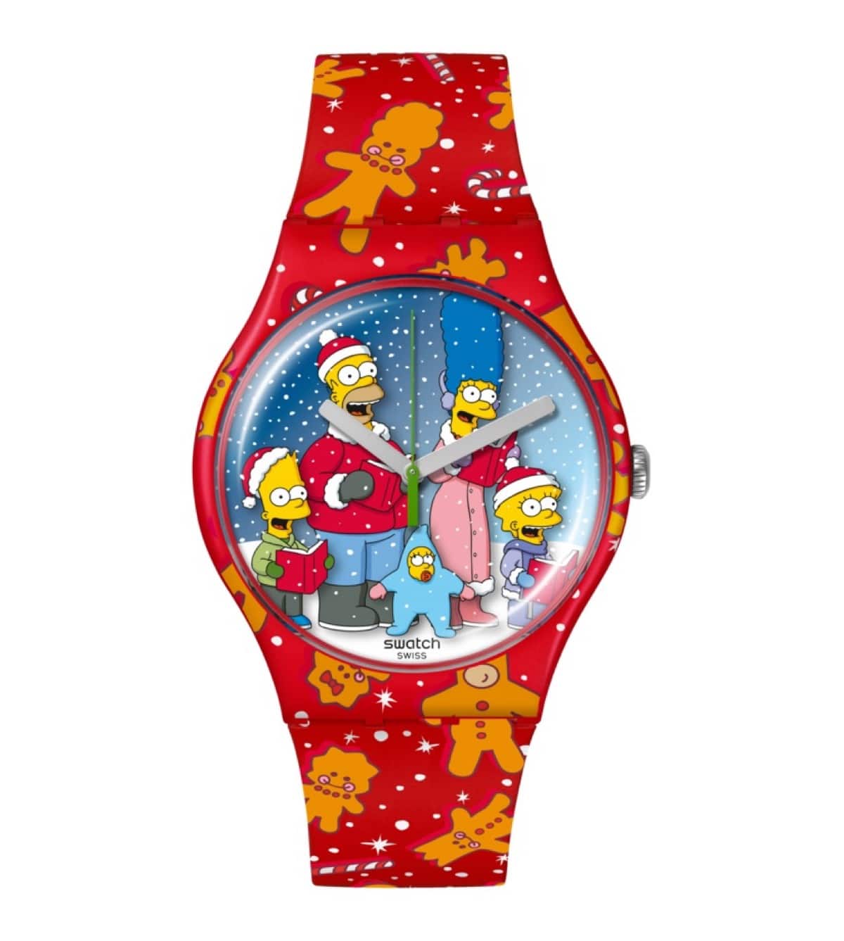 Zegarek swatch x the simpsons wonderus winter wonderland 4