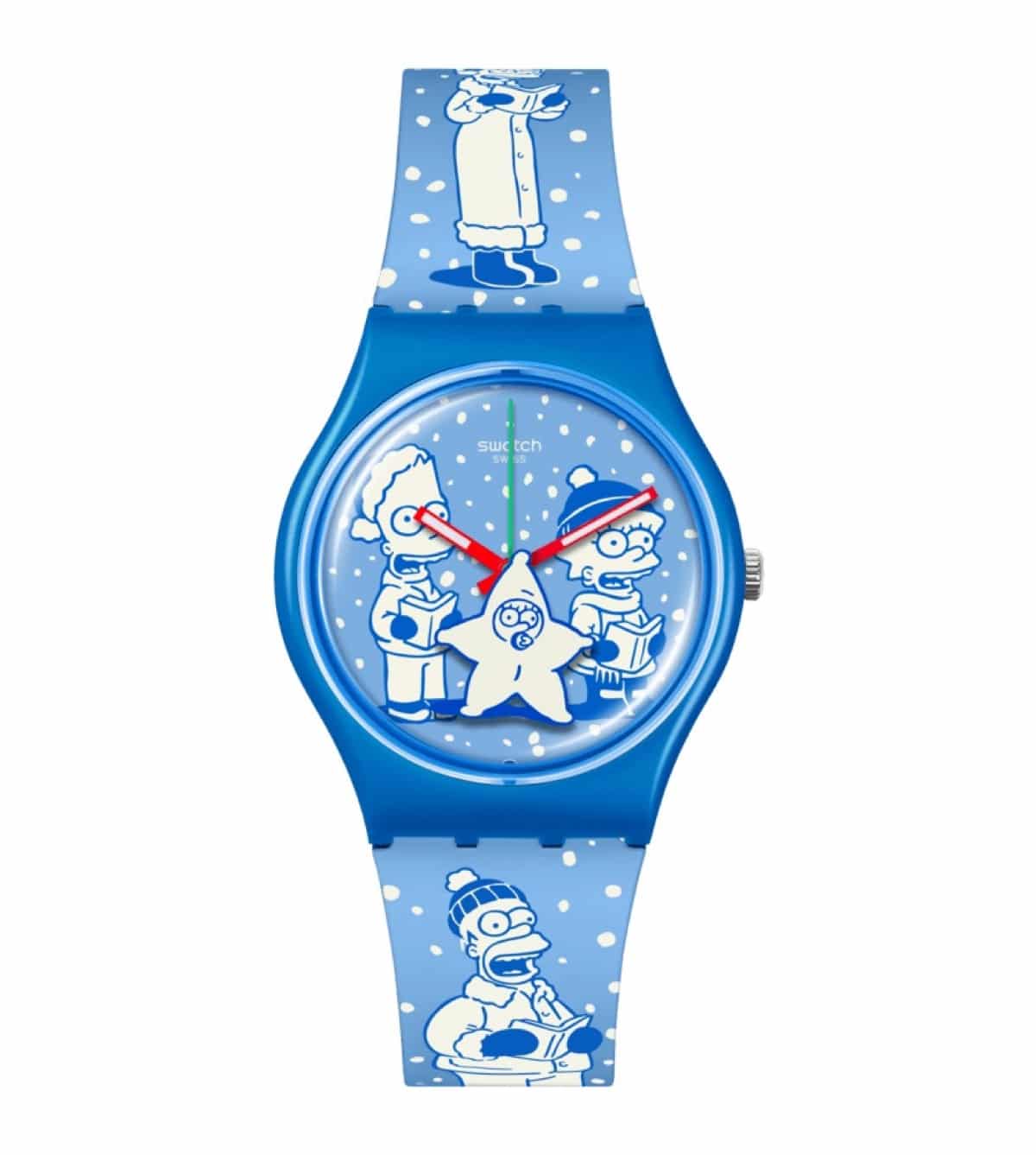 zegarek swatch x the simpsons Tidings Of Joy 4