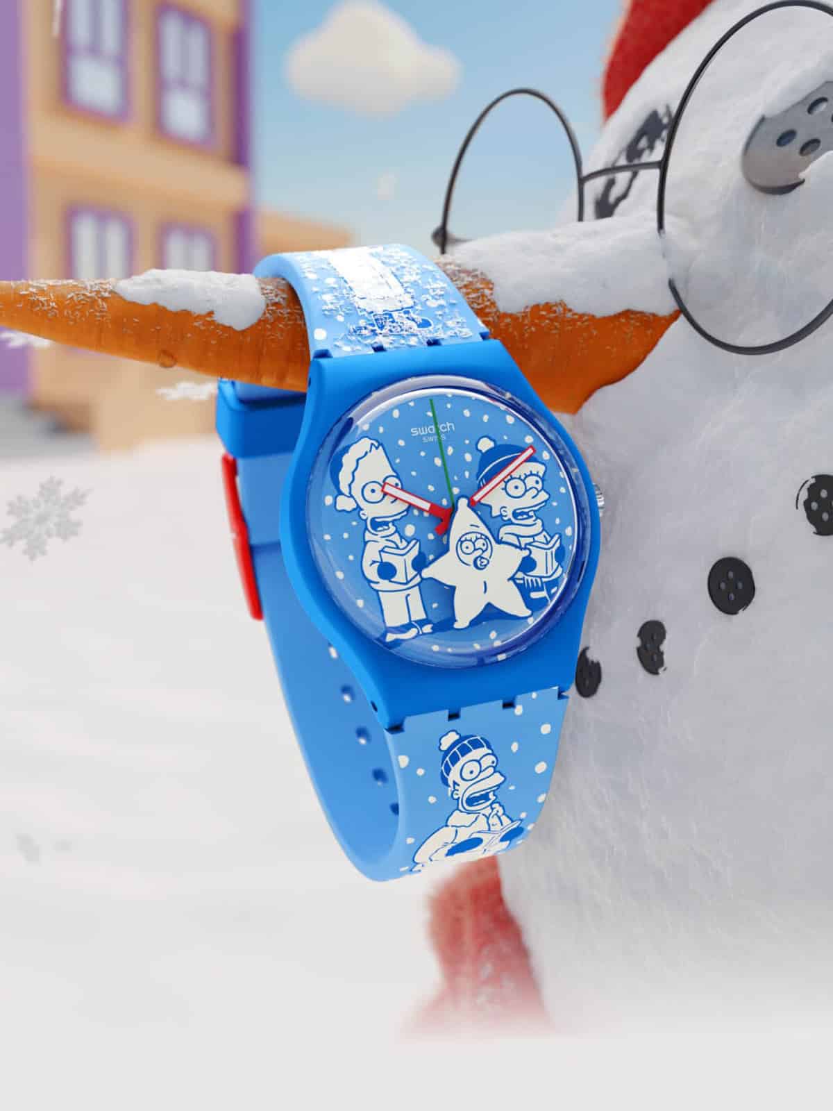 zegarki swatch x the simpsons 2023 2