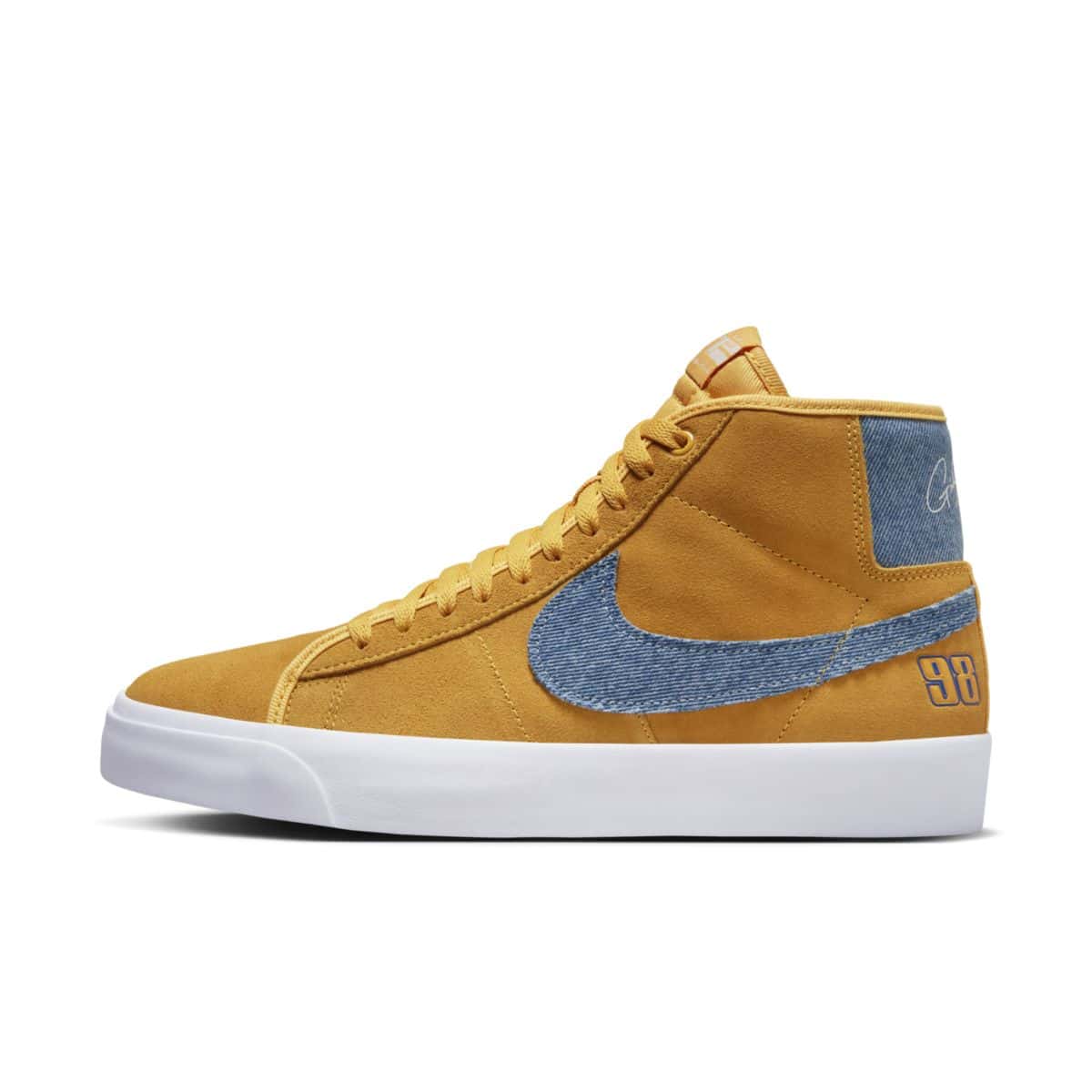 Grant Taylor x Nike SB Blazer Mid University Gold FD0269-700 A