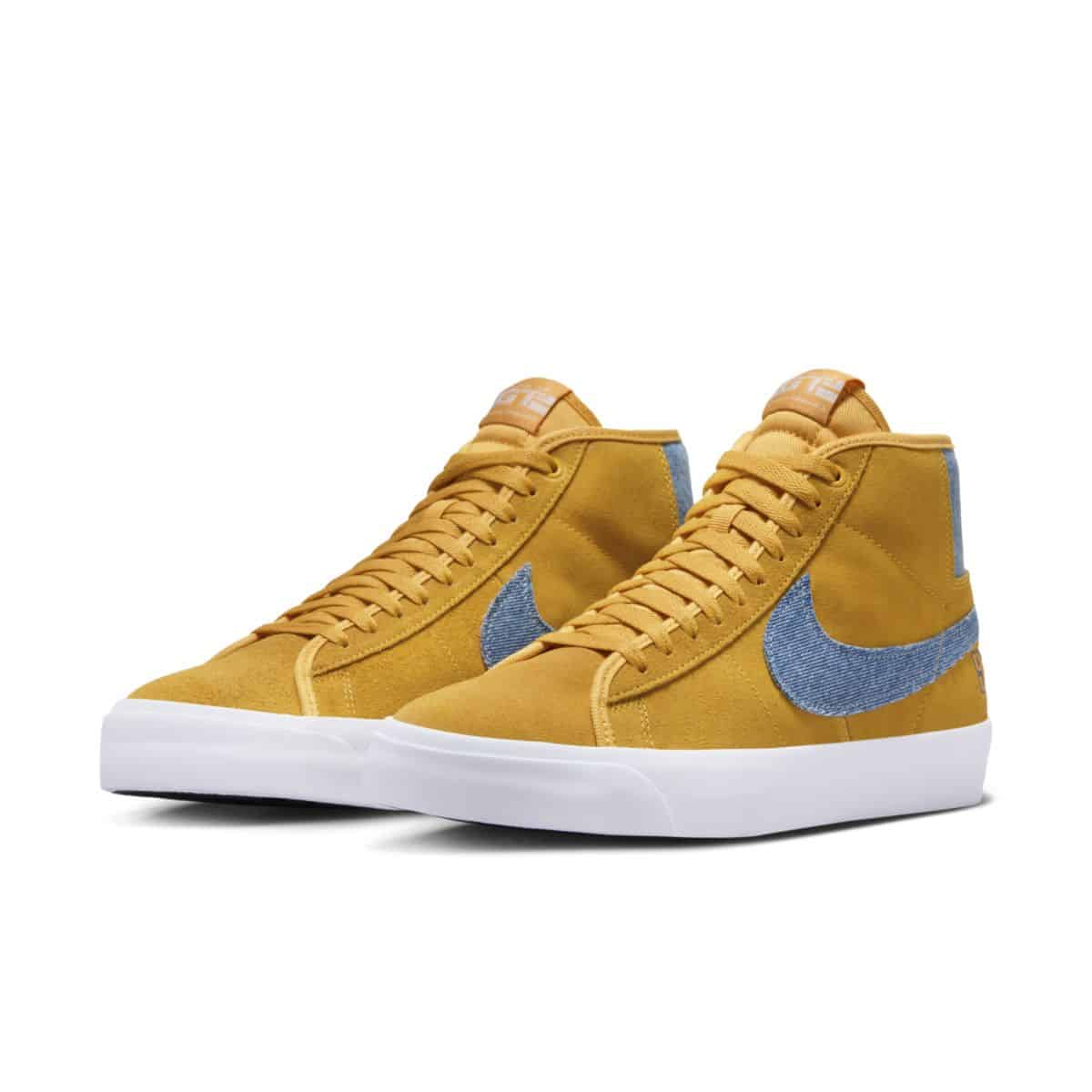 Grant Taylor x Nike SB Blazer Mid University Gold FD0269-700 E
