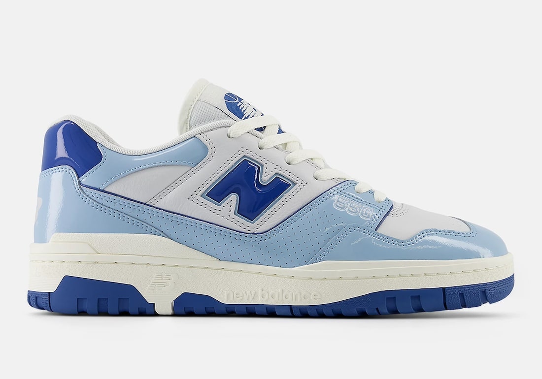 New Balance 550 Patent Leather Blue BB550KYE 2
