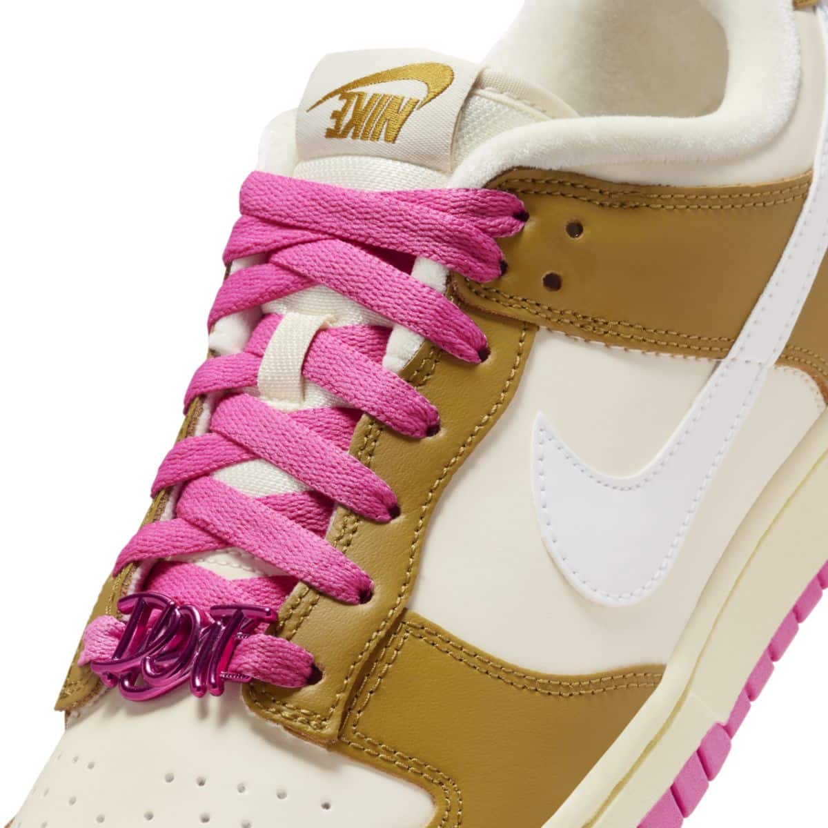 Nike Dunk Low Just Do It Bronzine Playful Pink FD8683-700 H