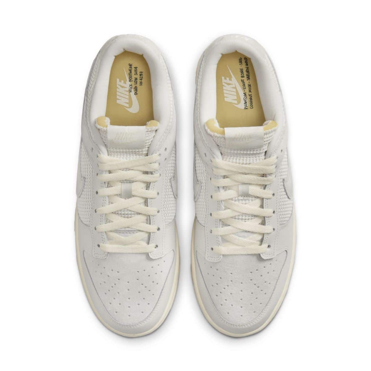 Nike Dunk Low Phantom Light Bone HF4297-001 D