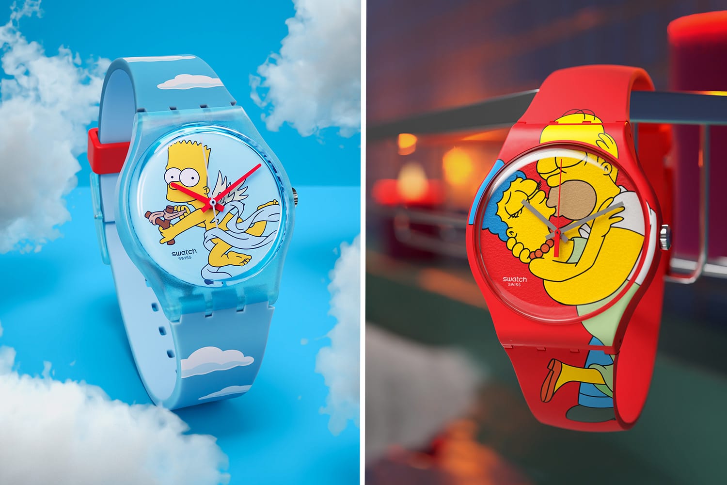 The Simpsons x Swatch Valentines Day