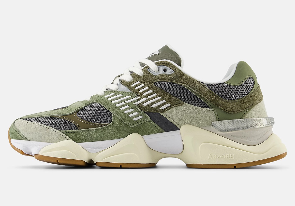 New Balance 9060 Green Grey U9060FOC 4