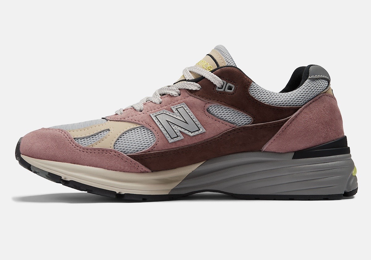 New Balance 991v2 Rosewood Grey U991MG2 3