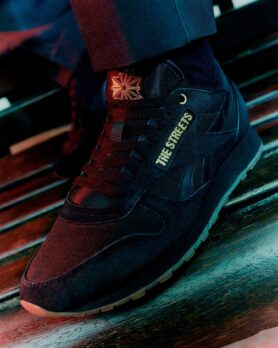 END x The Streets x Reebok Classic Leather Black White 5