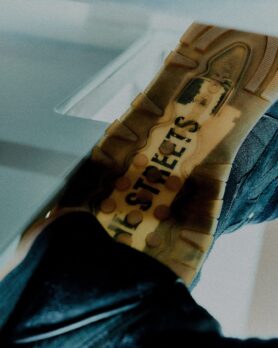 END x The Streets x Reebok Classic Leather Black White 8