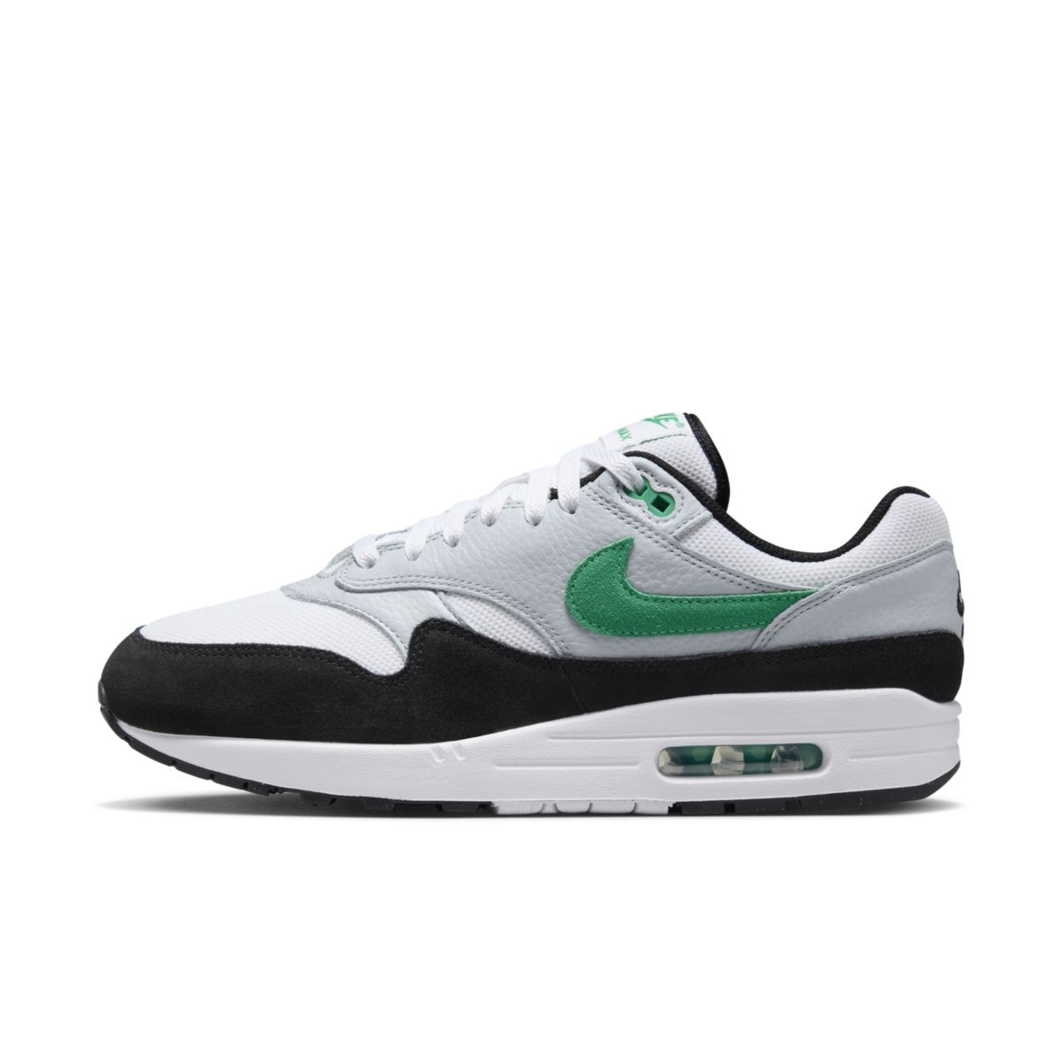 Nike Air Max 1 White Black Stadium Green FN6952-100 A