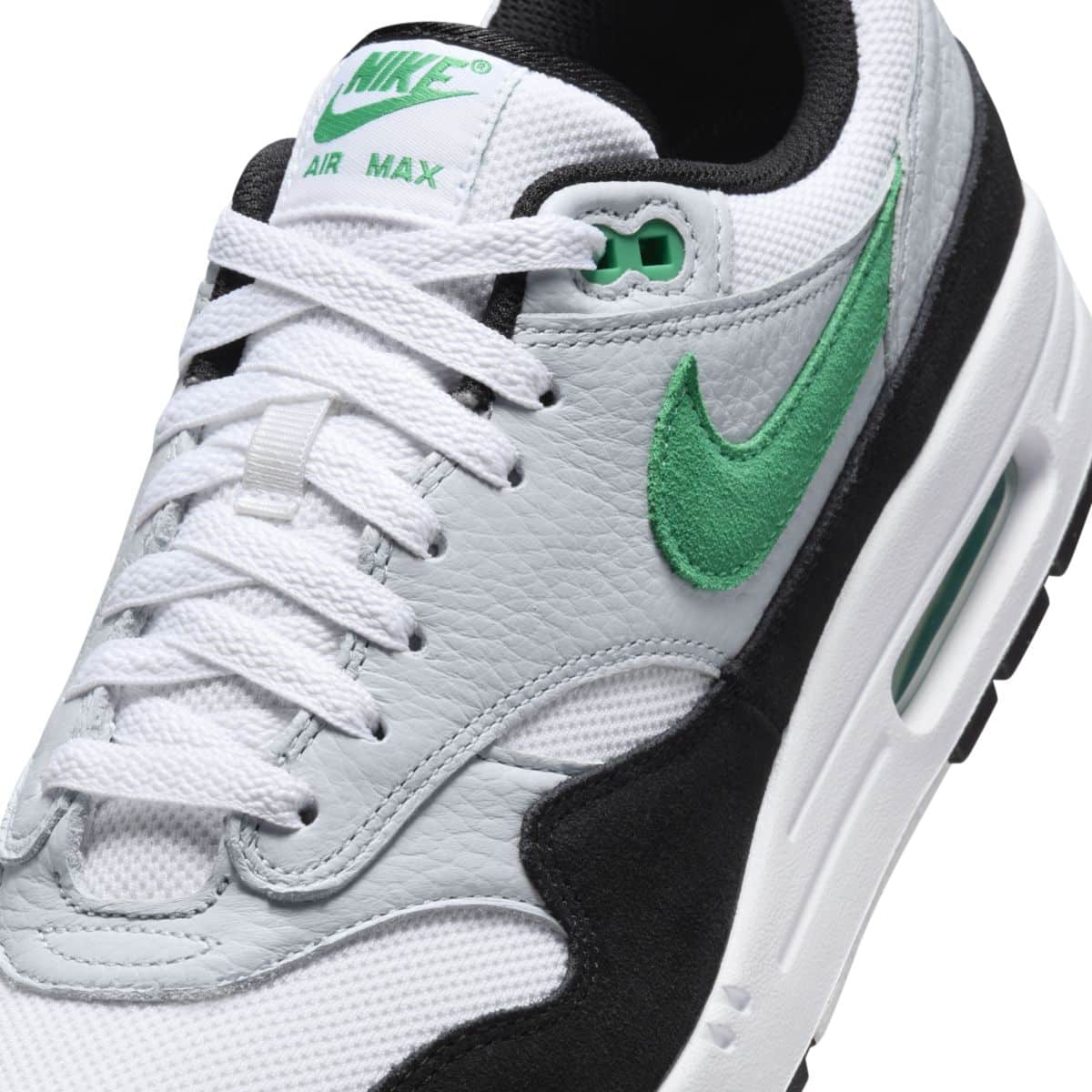 Nike Air Max 1 White Black Stadium Green FN6952-100 H