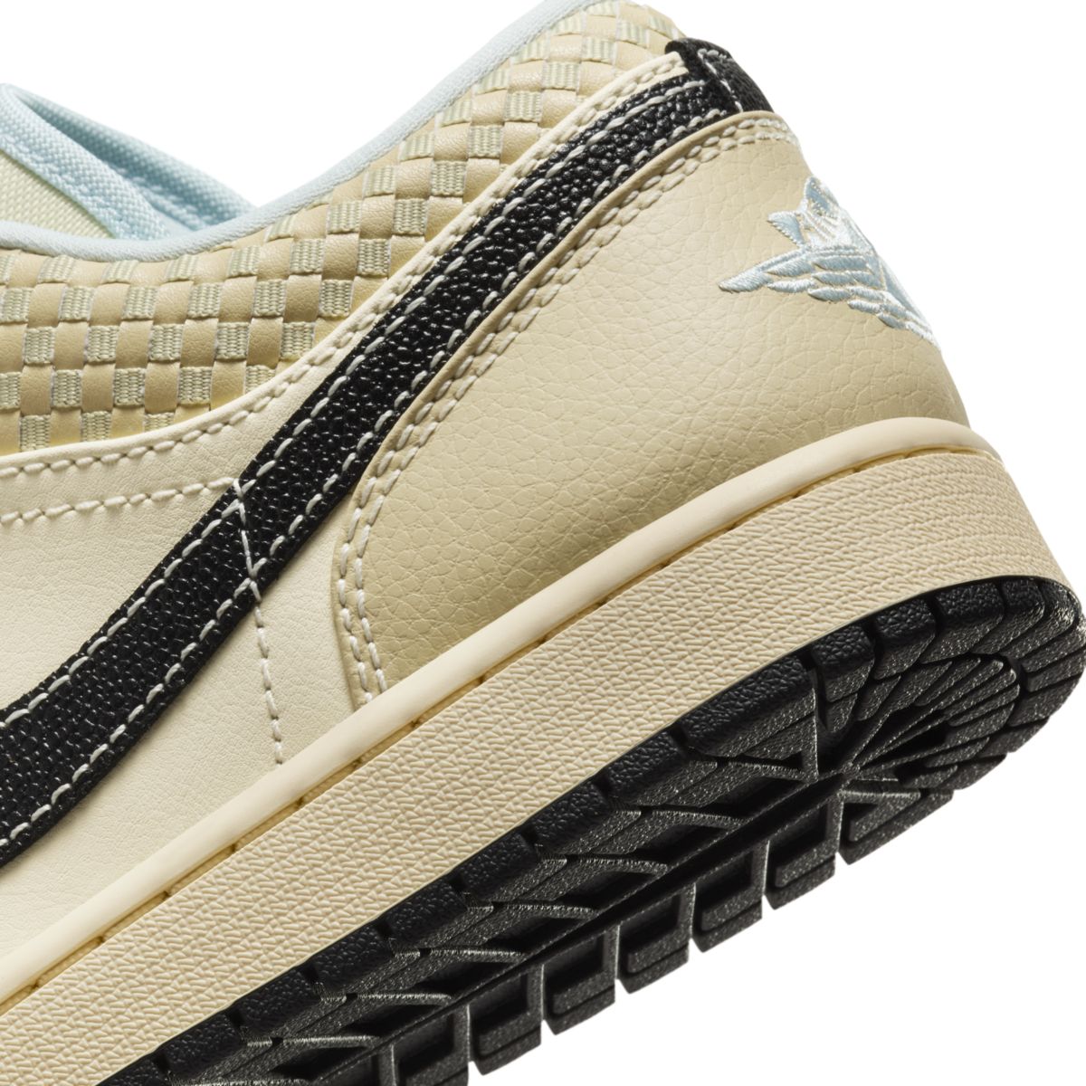 Air Jordan 1 Low Woven Coconut Milk HQ3437-101 K