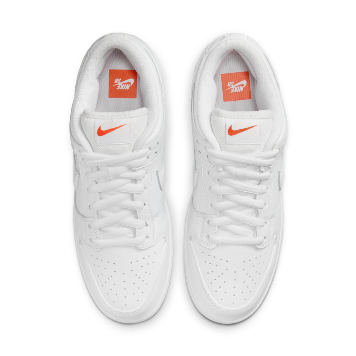 Nike SB Dunk Low Orange Label Triple White FJ1674-100 D