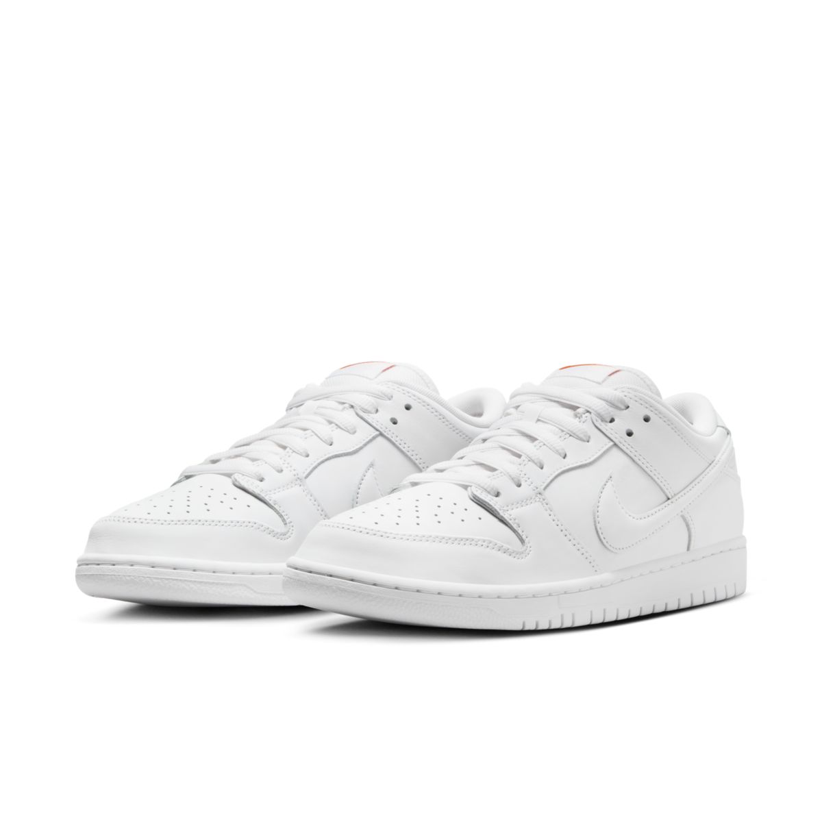 Nike SB Dunk Low Orange Label Triple White FJ1674-100 E