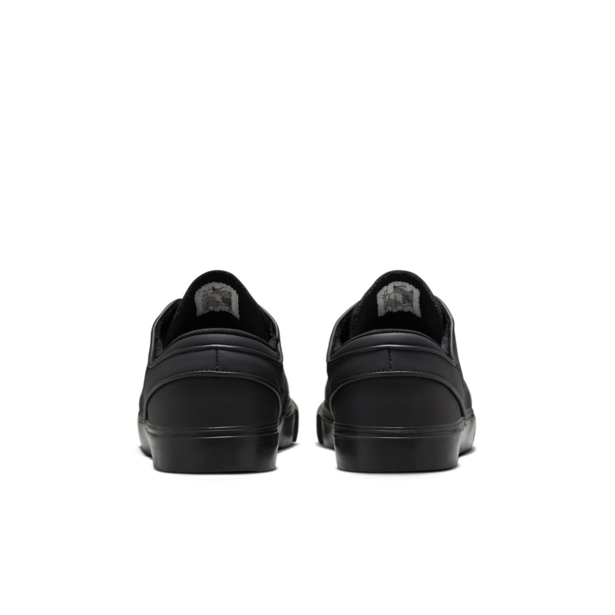 Nike SB Stefan Janoski Low Triple Black Orange Label FQ7621-001 F