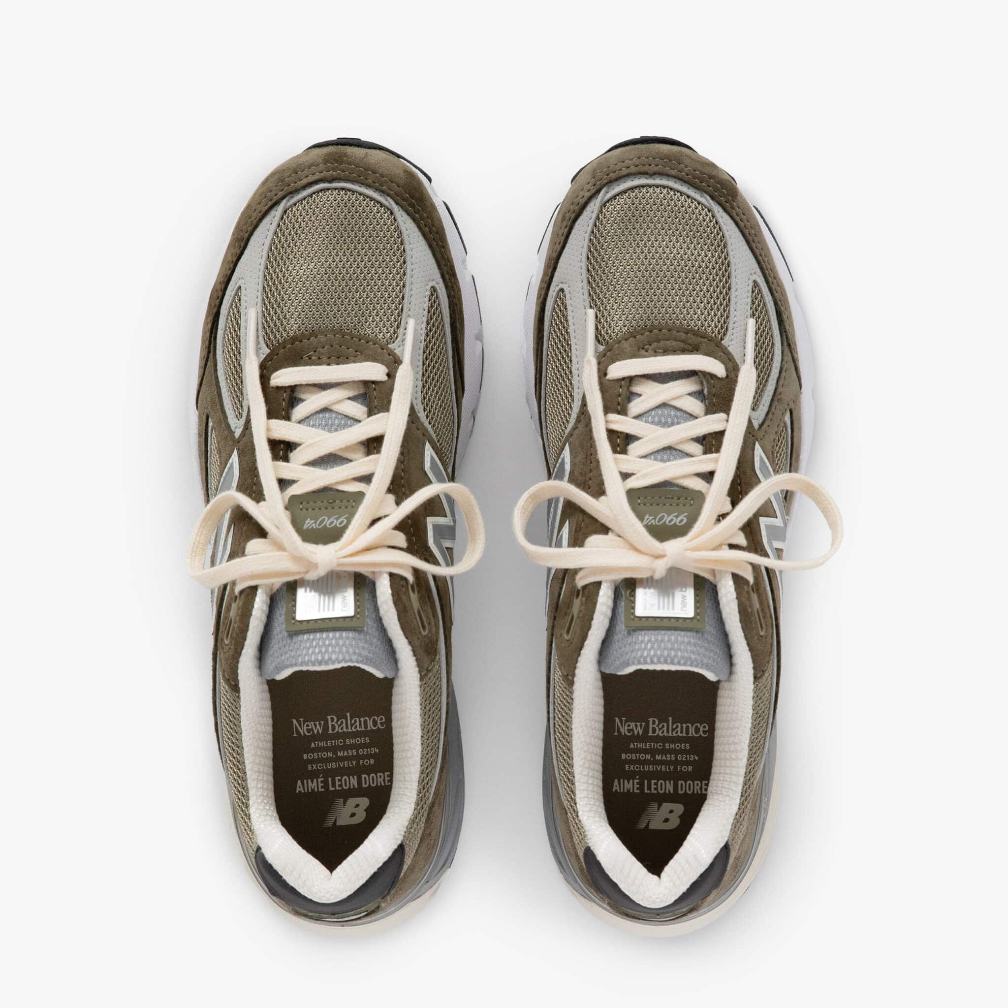 Aime Leon Dore x New Balance 990v4 Olive U990CT4 4
