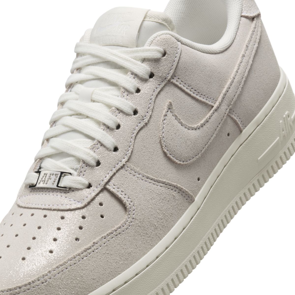 Nike Air Force 1 Low Suede White Sail HQ3499-100 H