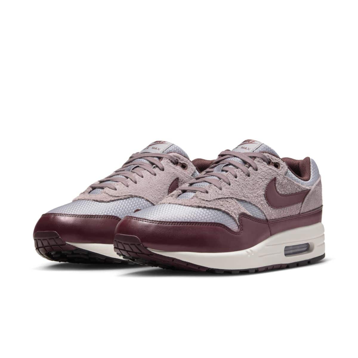 Nike Air Max 1 Premium Burgundy Crush FQ7327-001 FQ7327-001 E