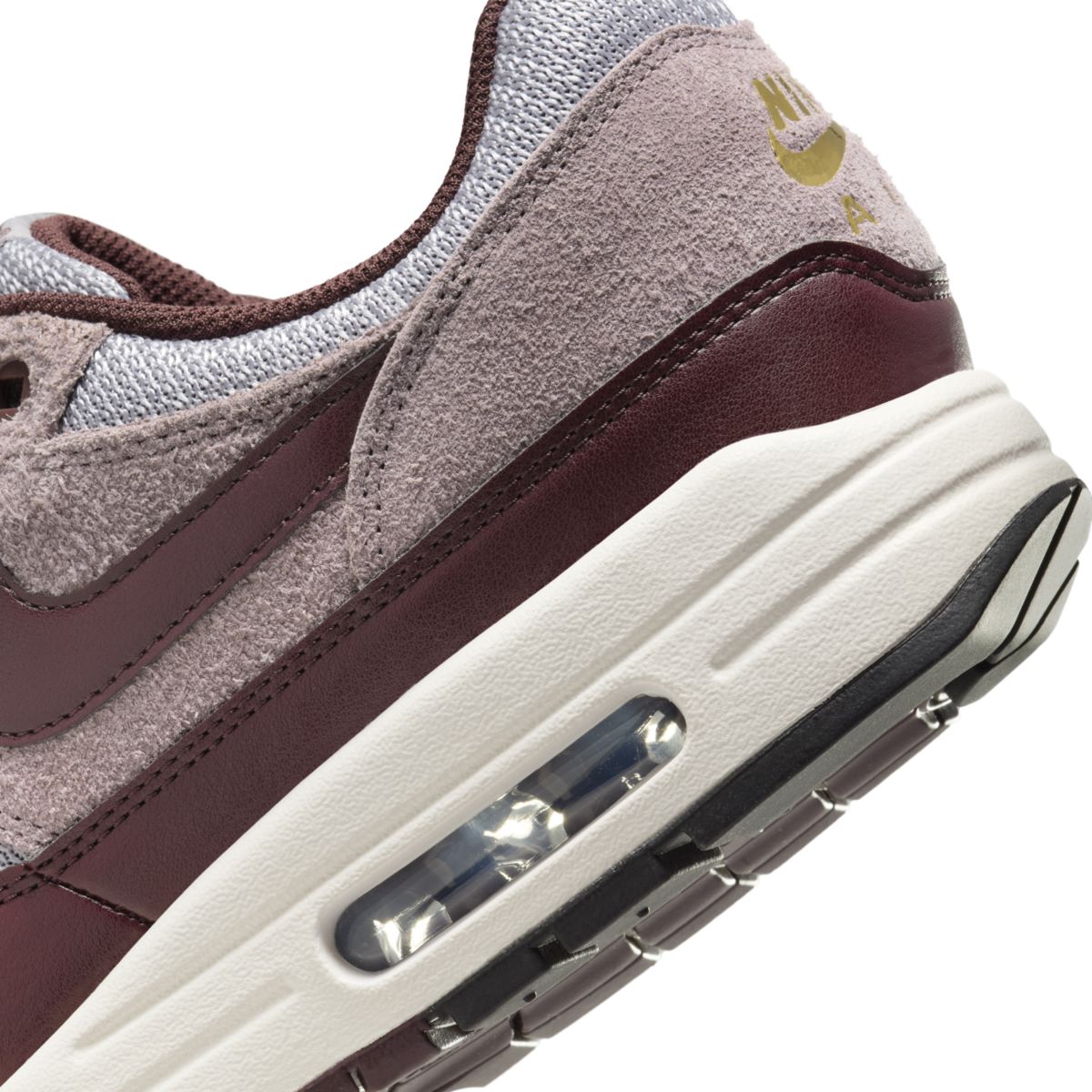 Nike Air Max 1 Premium Burgundy Crush FQ7327-001 FQ7327-001 K