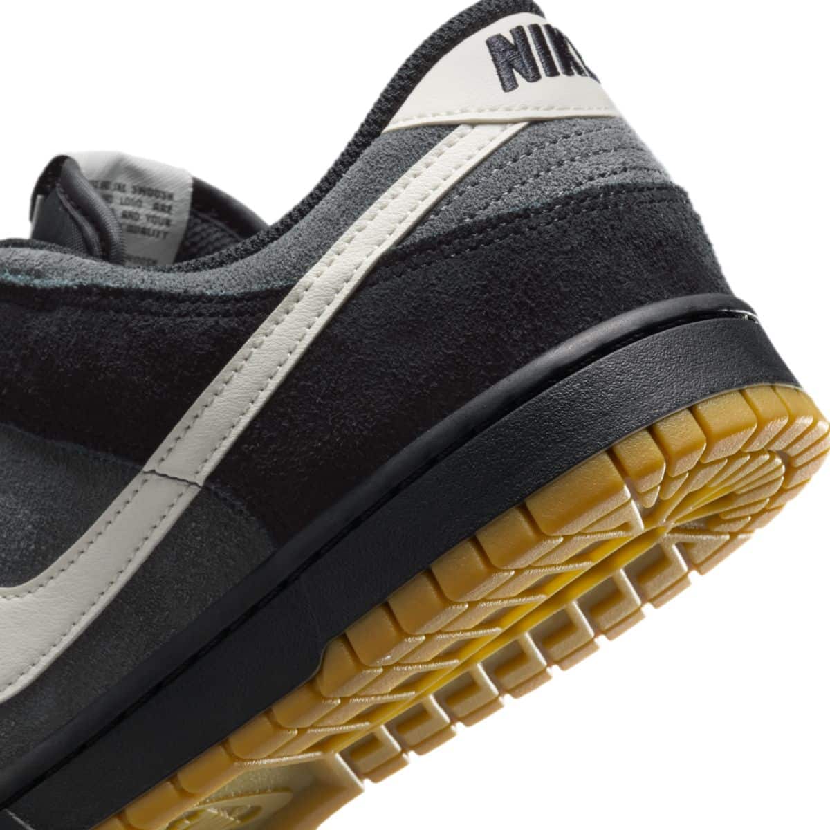 Nike Dunk Low Black Grey Gum HQ1931-001 K