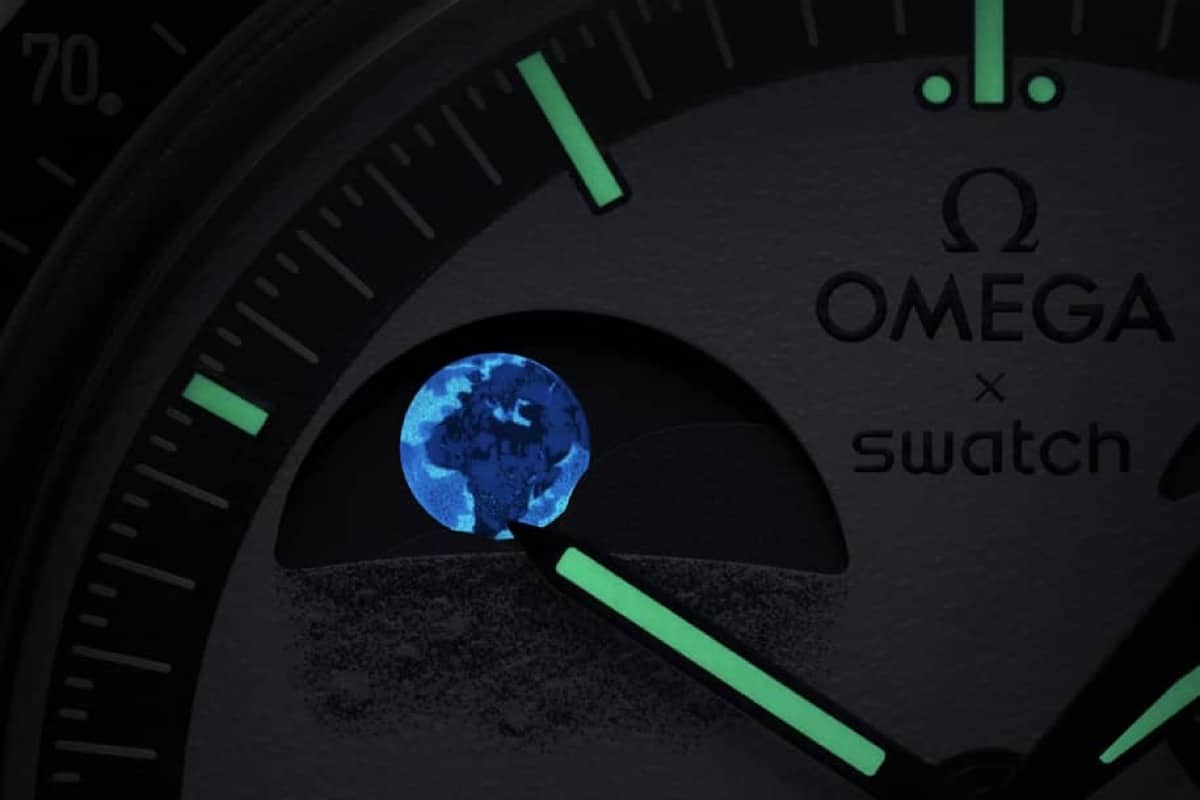 Zegarek Swatch x OMEGA MoonSwatch Mission to EarthPhase 4