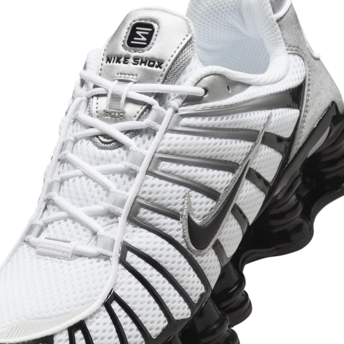 Nike Shox TL Metallic Silver Black HQ4049-001 H