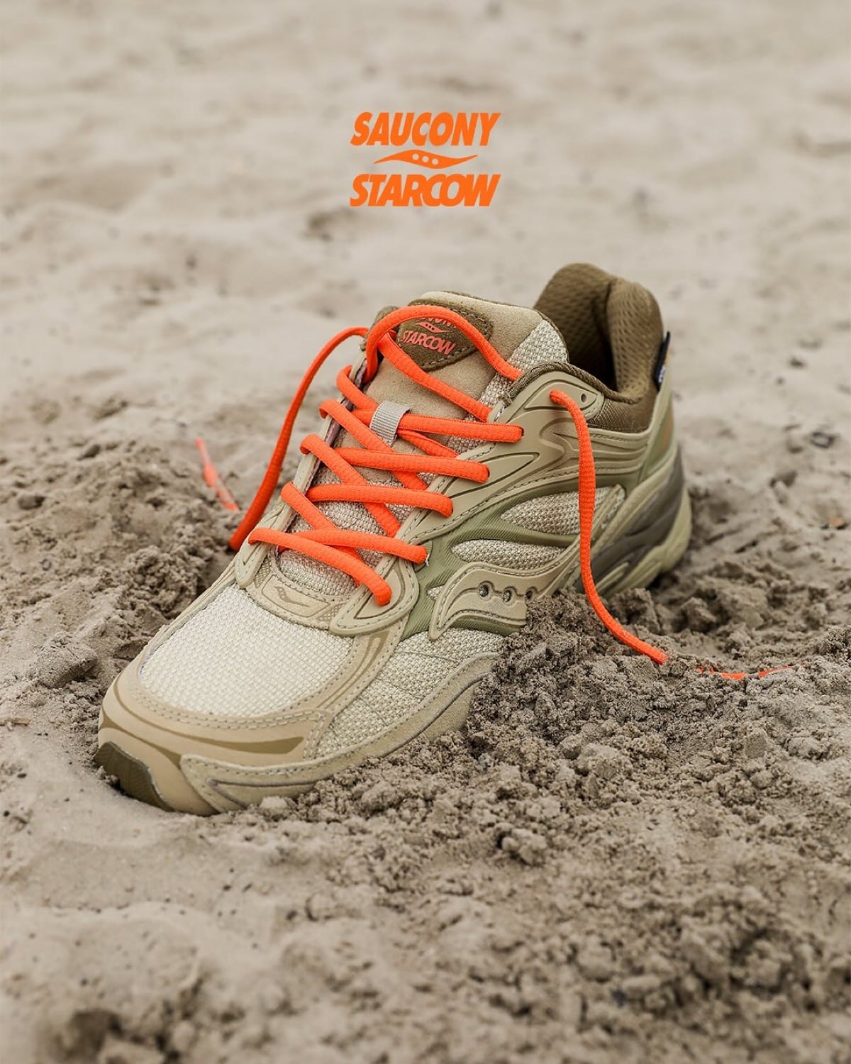 Starcow x Saucony ProGrid Omni 9 Armor Desert 2