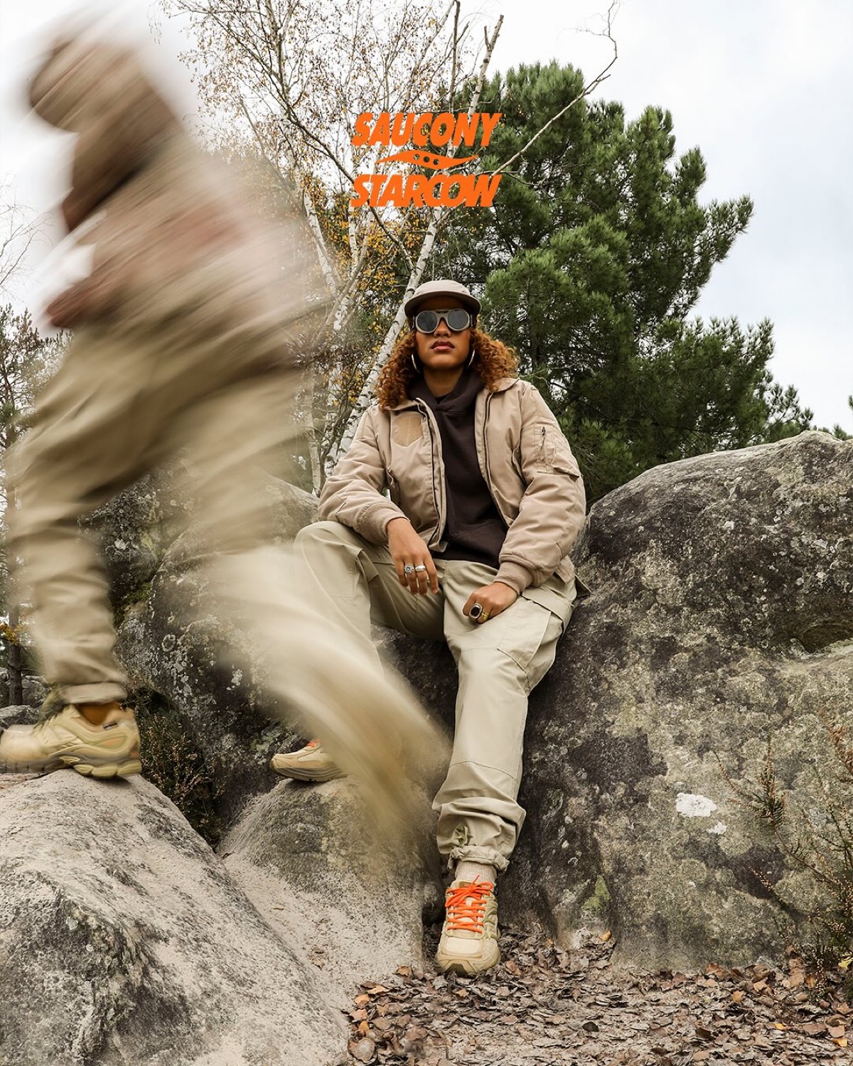 Starcow x Saucony ProGrid Omni 9 Armor Desert 3