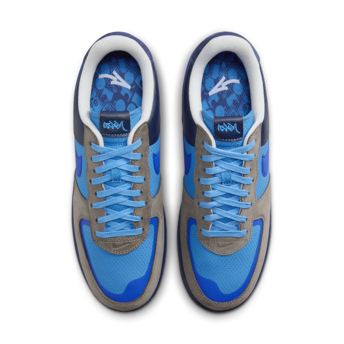 Stash x Nike Air Force 1 Low Soft Grey Harbor Blue HF5516-001 D