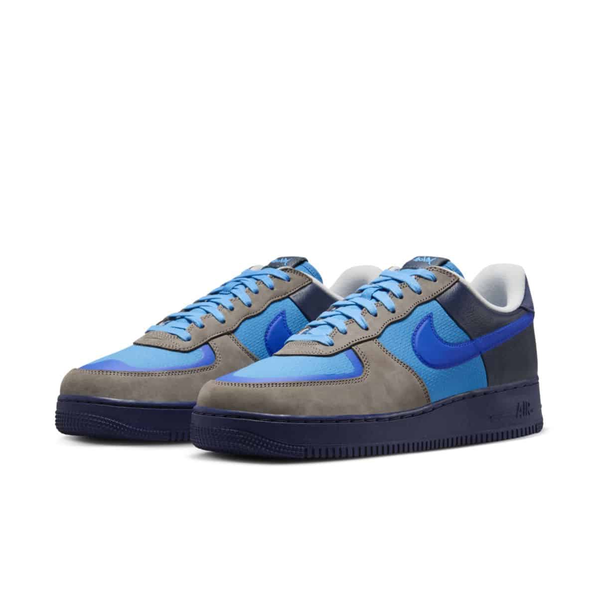 Stash x Nike Air Force 1 Low Soft Grey Harbor Blue HF5516-001 E