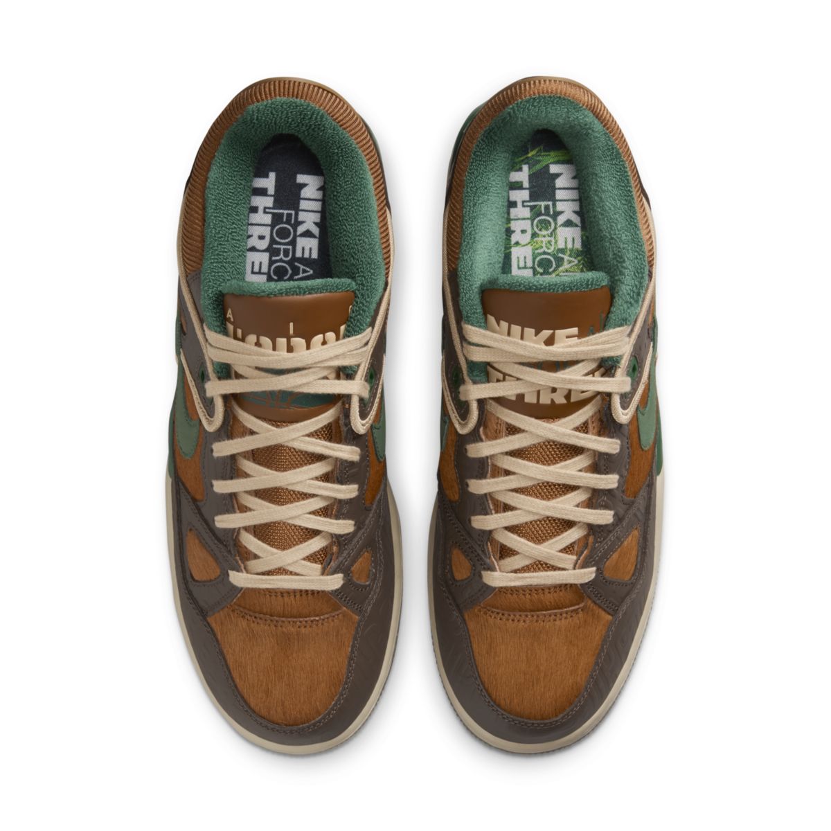 Nigo x Nike Air Force 3 Low Baroque Brown HQ0260-201 D