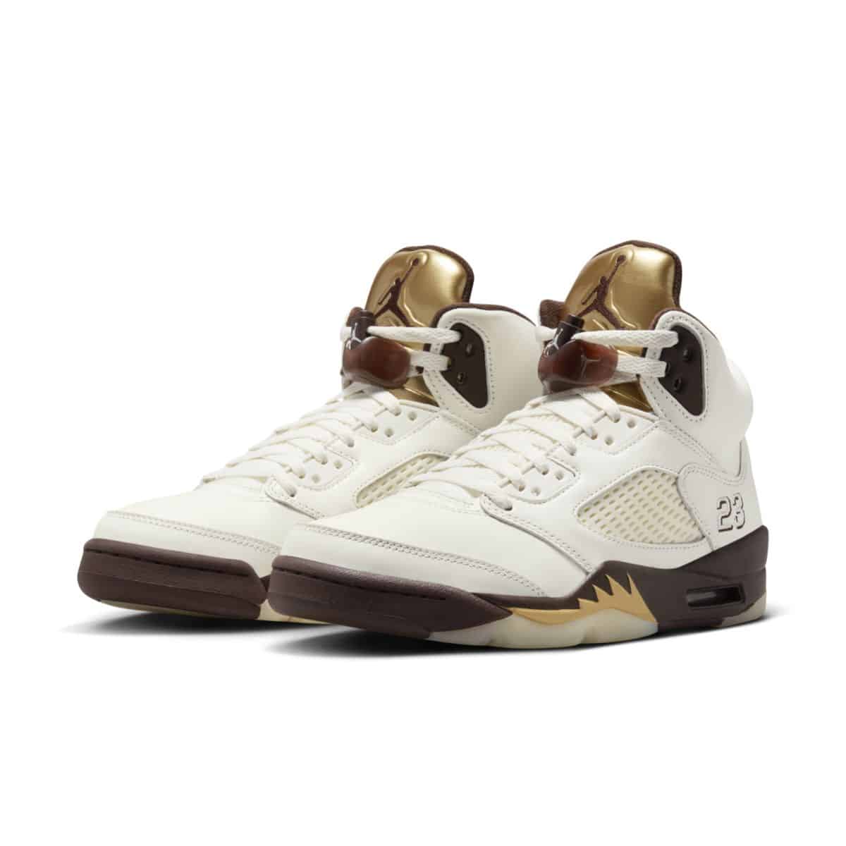 Air Jordan 5 Earth Metallic Gold DD9336-200 E