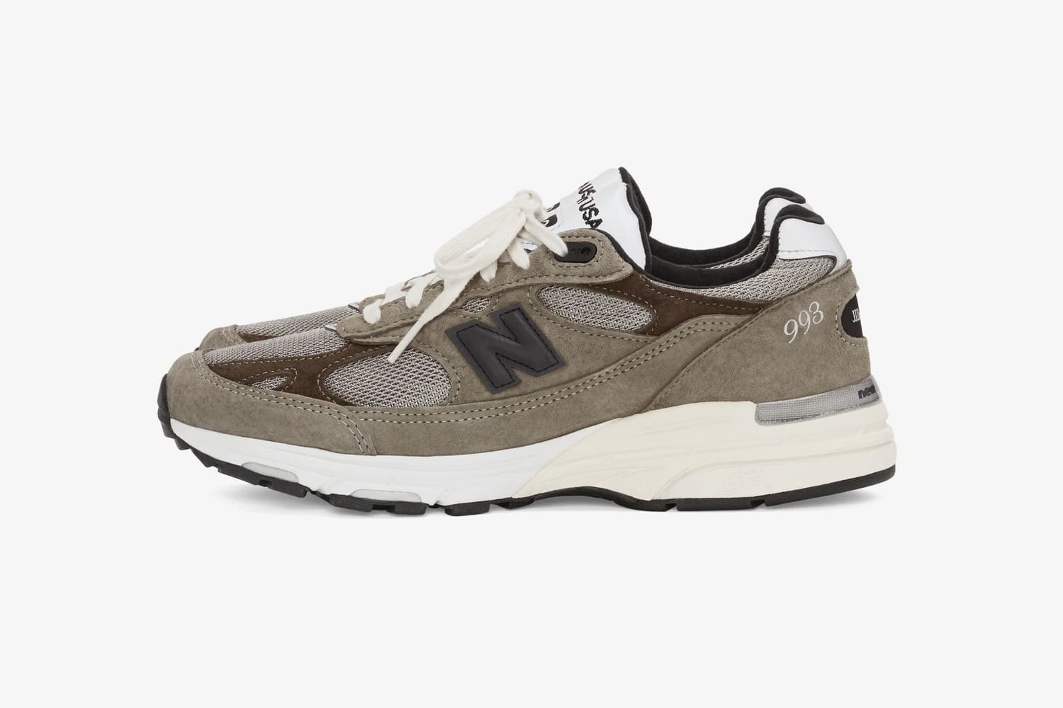 JJJJound x New Balance 993 Mushroom White U993JJ 3