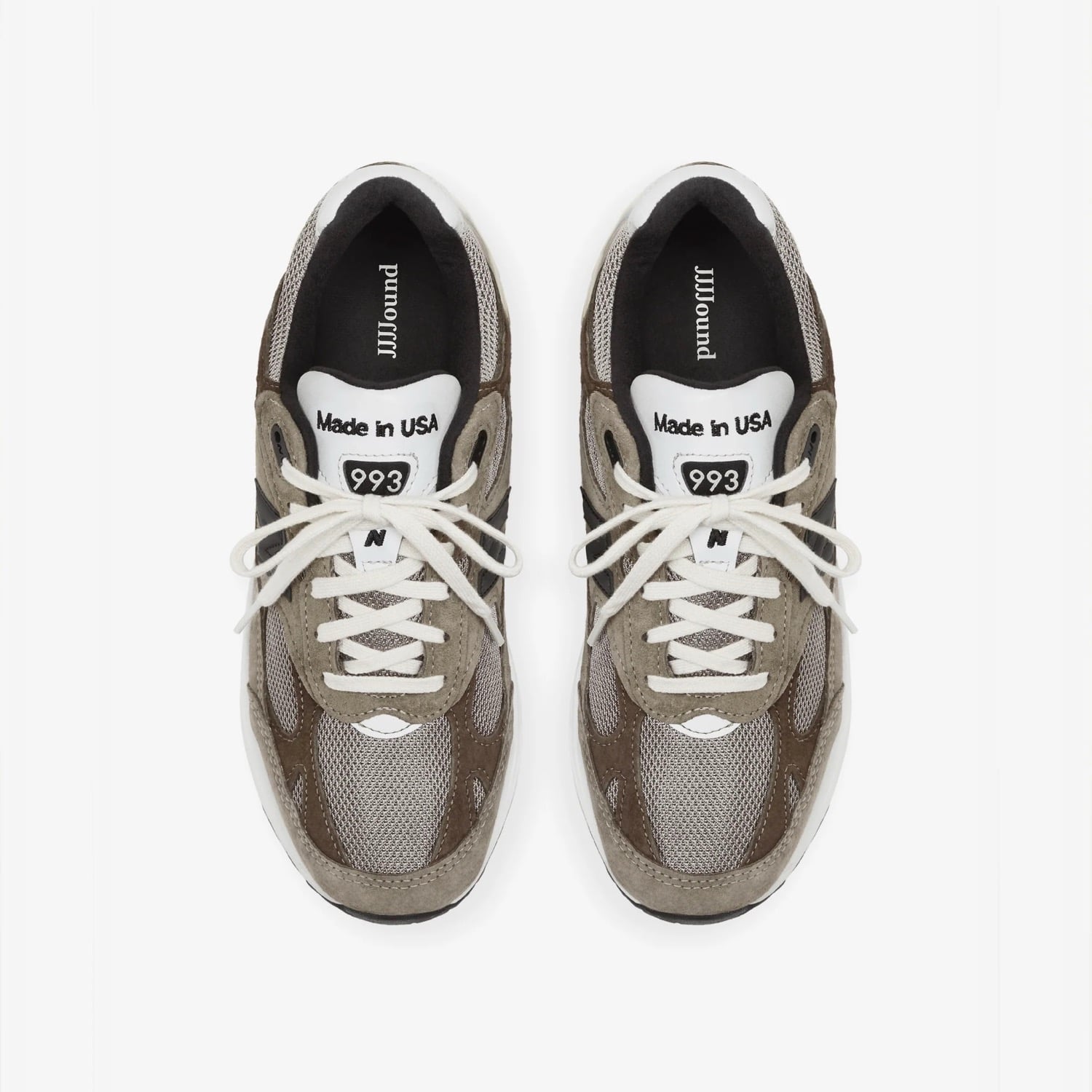 JJJJound x New Balance 993 Mushroom White U993JJ 6