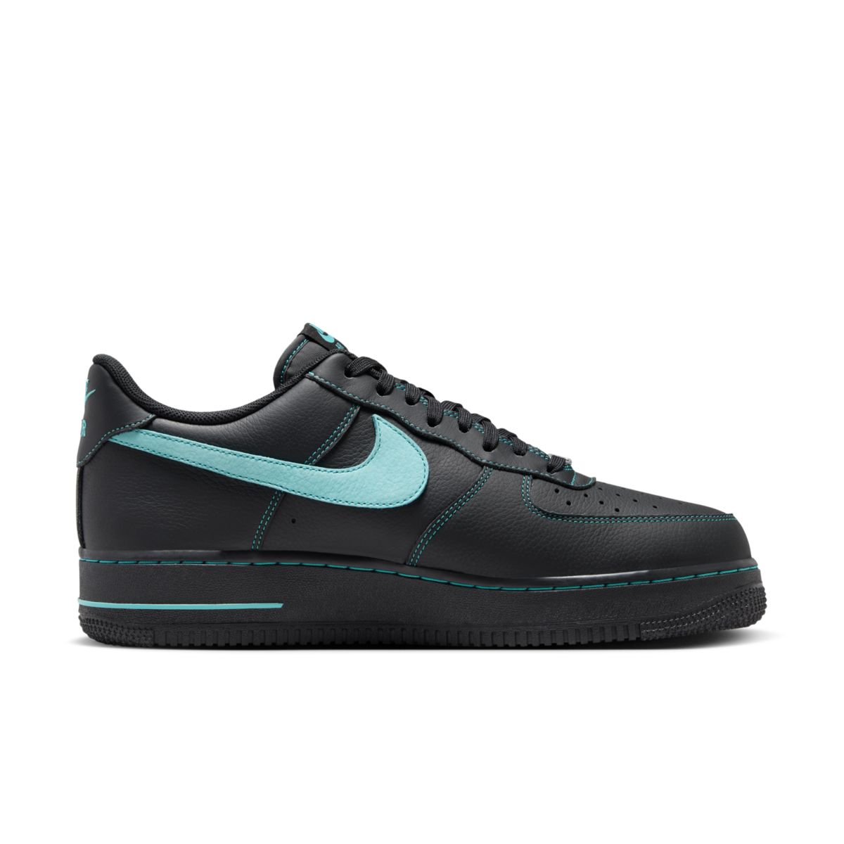 Nike Air Force 1 Low Black Aurora Green HQ2037-002 C