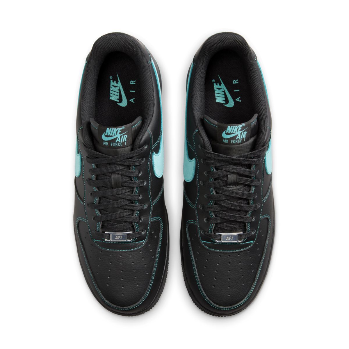 Nike Air Force 1 Low Black Aurora Green HQ2037-002 D