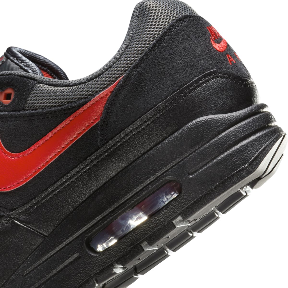 Nike Air Max 1 Vamps Black University Red FZ5808-008 K