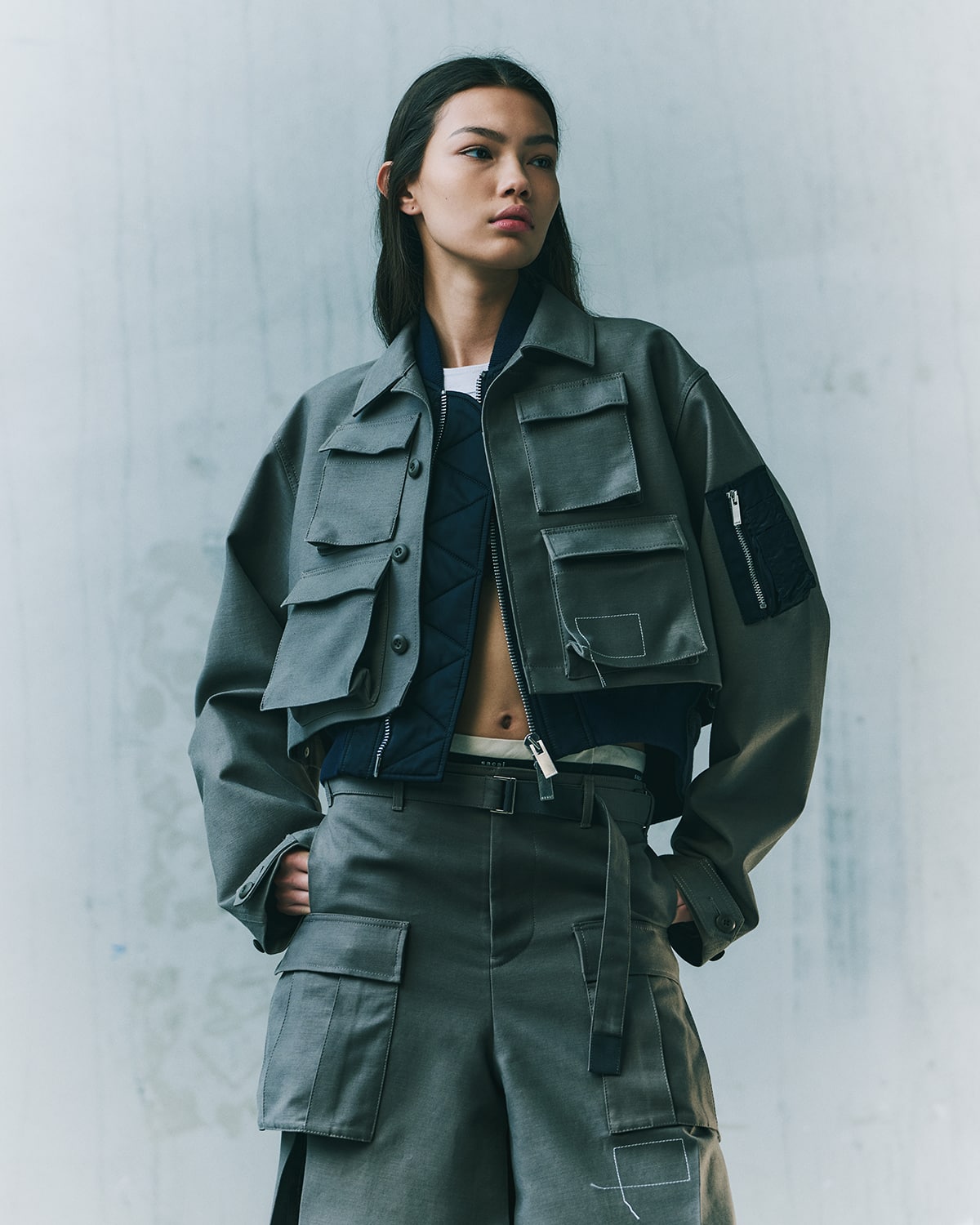 Lookbook sacai x WTAPS Spring 2025 1